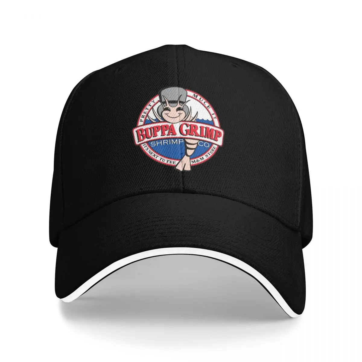 Circle BUBBA GUMP SHRIMP Sport Baseball Caps Women Forrest Gump Adult Female Beach Dad Hat Peaked Cap