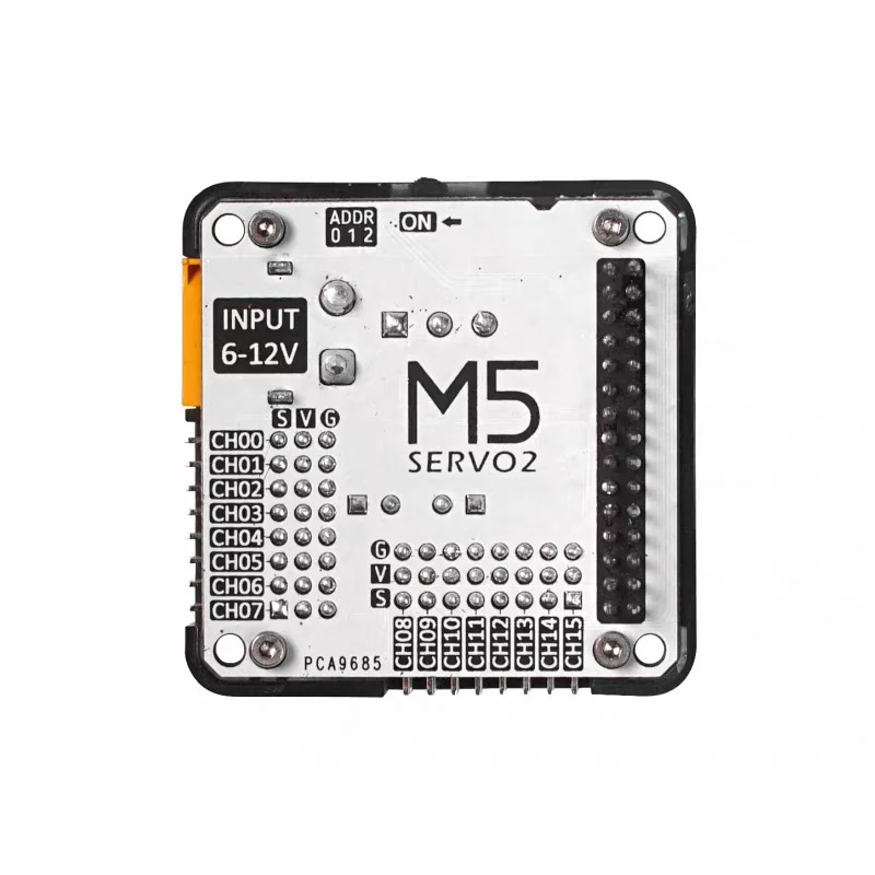 Official M5Stack Module 13.2 Servo2 Servo Driver Module PCA9685, controllable 16-channel servo