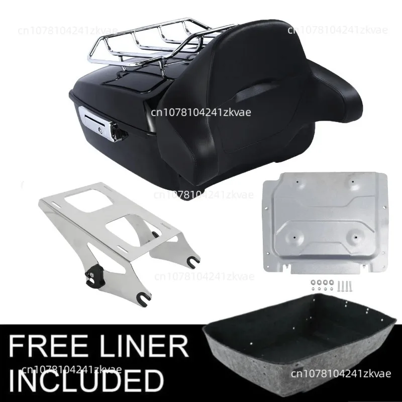 

Big gliding double light highway street road king modified rear trunk high rear storage box
