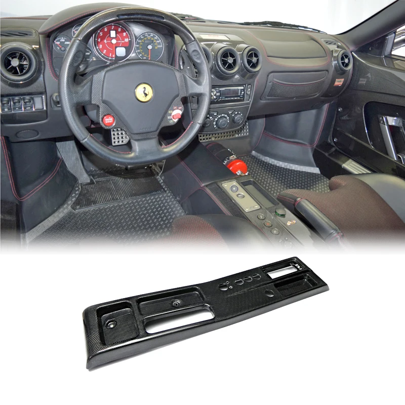 لوحدة التحكم المركزية Ferrari F430 (استبدال، LHD)، مكون لوحة التحكم الأساسية الداخلية، زخرفة وظيفية للمقصورة الممتازة
