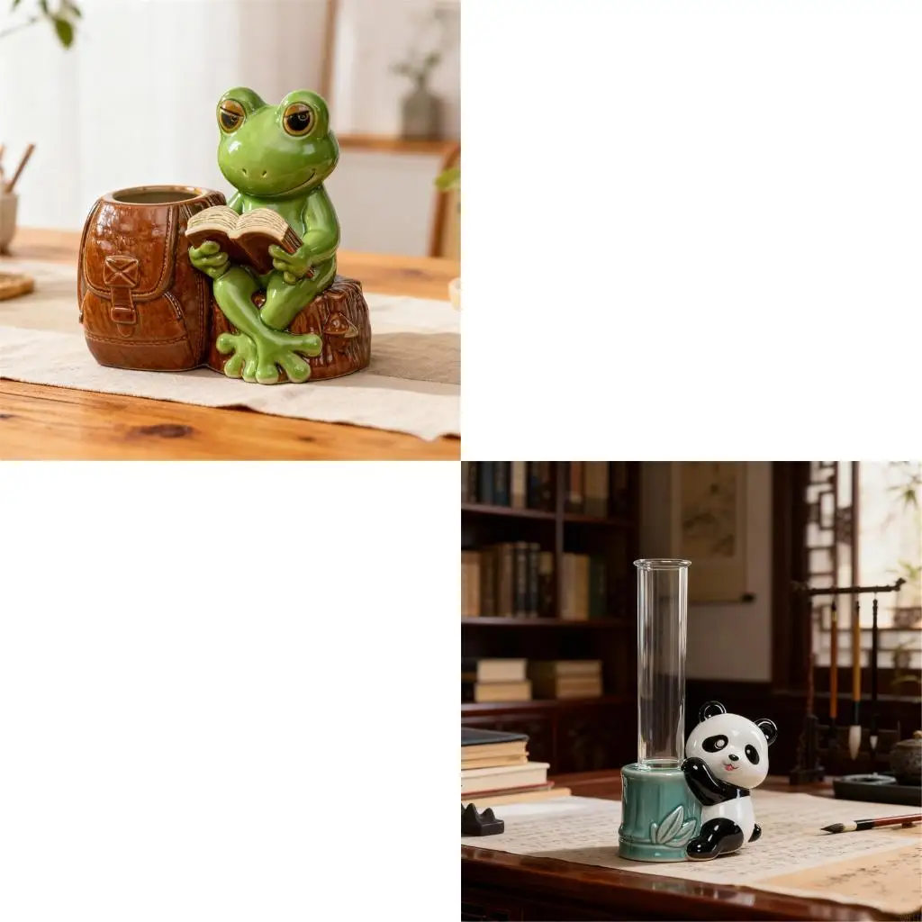 

Rabbit Panda Shaped Silicone Craft Mold For Water Propagation Vases Includes Acrylic Test Tubes Reusable Gardening Tool