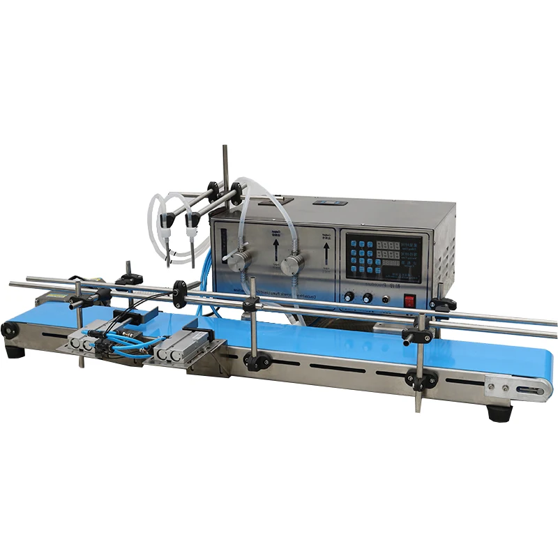 Magnetic Pump Bottle Multi-Head Rotary Anti-Corrosion Acid Alkaline Liquid Filling Machine Electric PLC Drive Oil Chemical