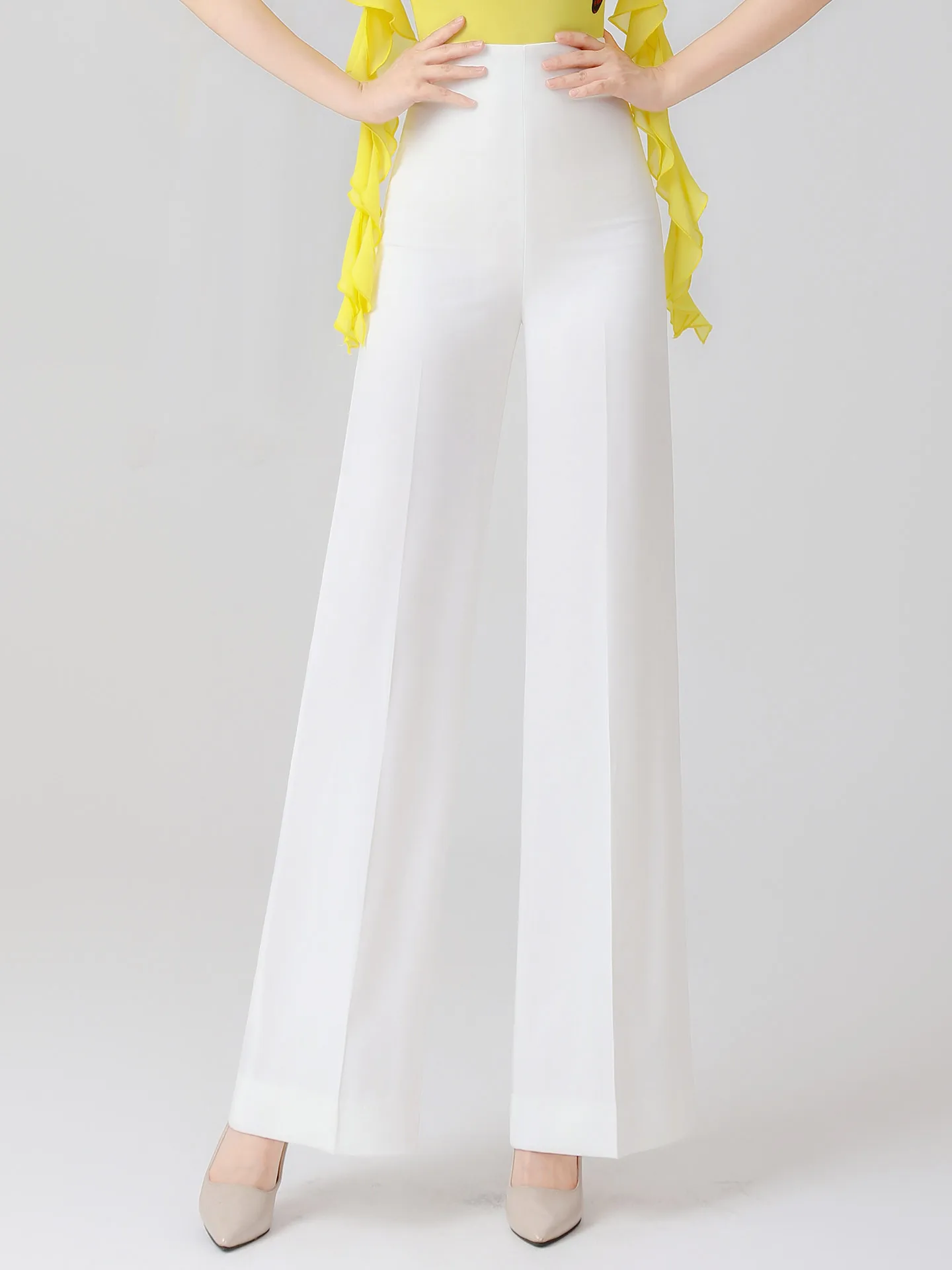 pantaloni-da-ballo-moderni-a-vita-alta-gamba-dritta-bianchi-per-donna-per-performance-e-pratica-di-ballo-di-danbolo