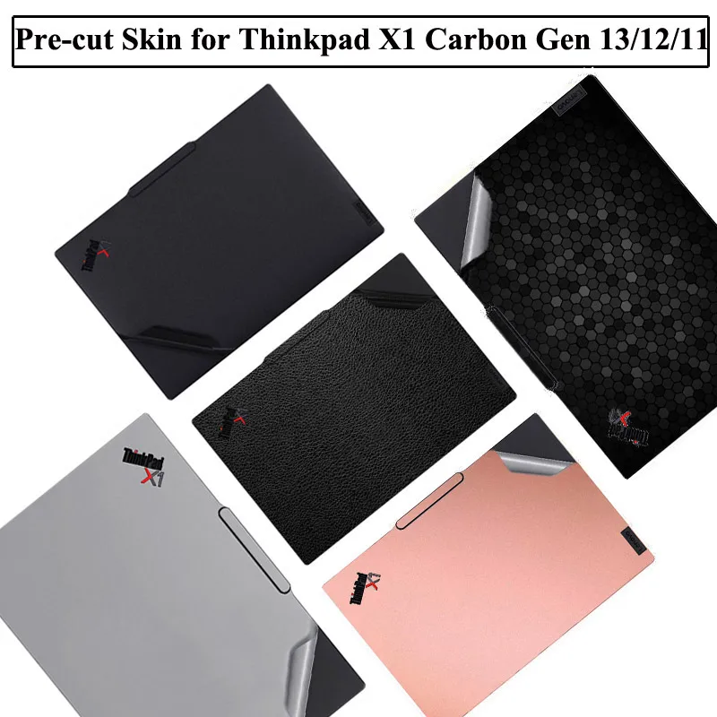 Pre_Cut Laptop Vinyl Sticker Skin Cover Palmrest Touch Pad Film for 2026 2025 Thinkpad X1 Carbon Gen 14 13 12 11 10 9 8 7