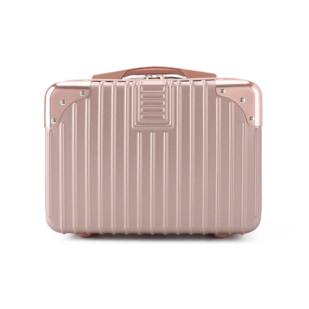 Beige Waterproof Explosion-proof Lady Travel Suitcase Women's Makeup Bag Size:30-15-20cm