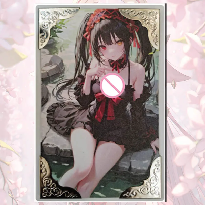 Goddess Story Rose Island ACG card Ganyu Tokisaki Kurumi Yor Forger Eula Keqing Eula boy Kolekcja zabawek Urodziny Prezenty świąteczne