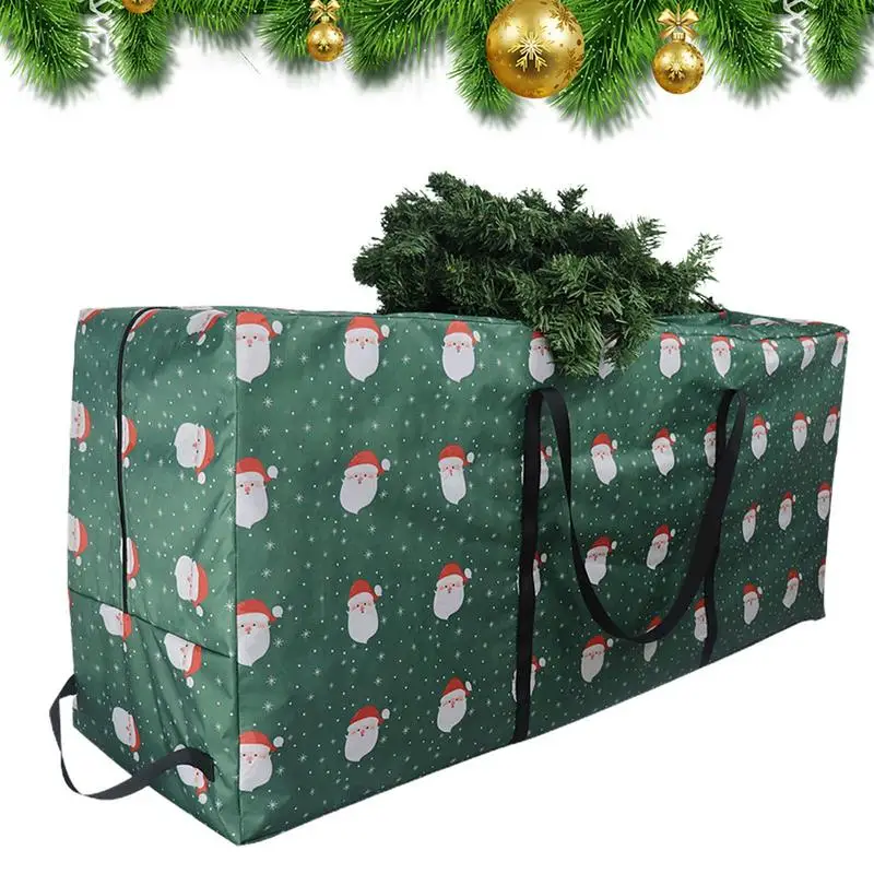 Tree Storage Bags Large Capacity Christmas Tree Storage Bag Outdoor Furniture Storage Holder Space-Saving Water Protective