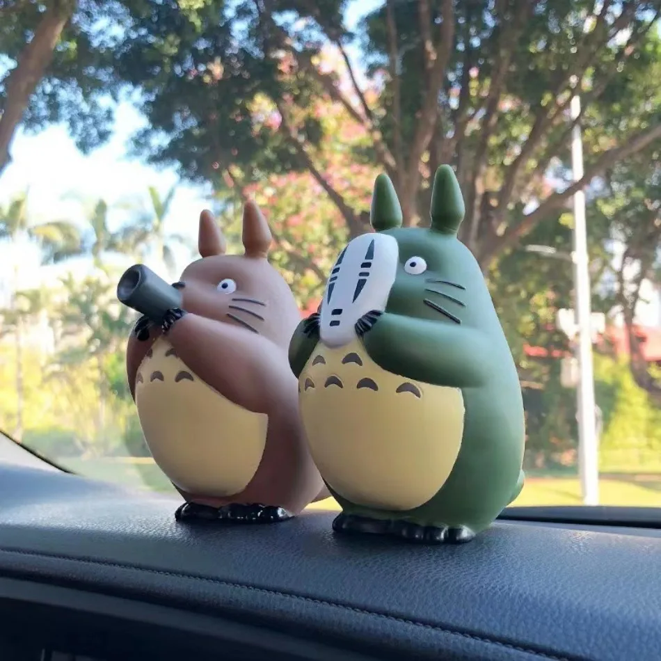 Mini anime il mio vicino cartone animato carino figura in pvc modello da collezione ornamento bambole statua regali per bambini Micro ornamenti paesaggistici