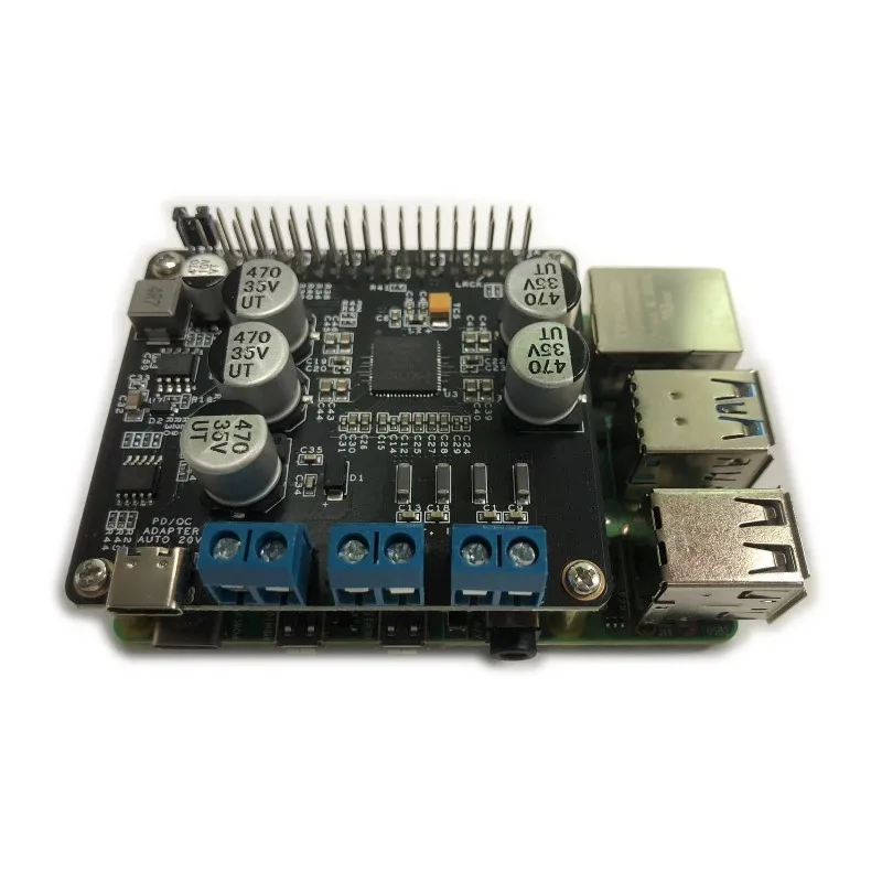 MA12070P + ESP32/ amplifier board Raspberry Pi attached IIS I2S input