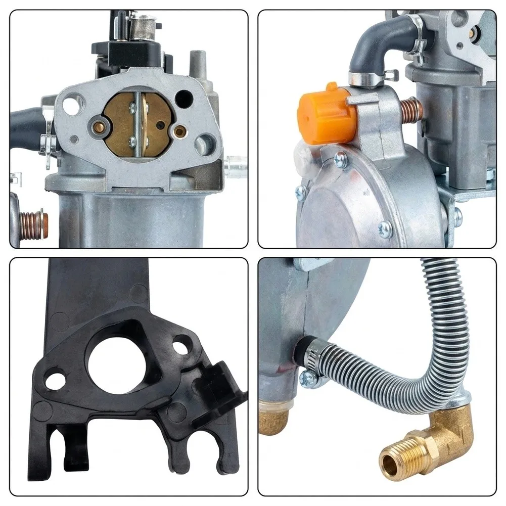 Carburetor Kit for GX160 for gx200 168F 170F For Small Engines with Dual Fuel Capability for lpg or Fuel Options