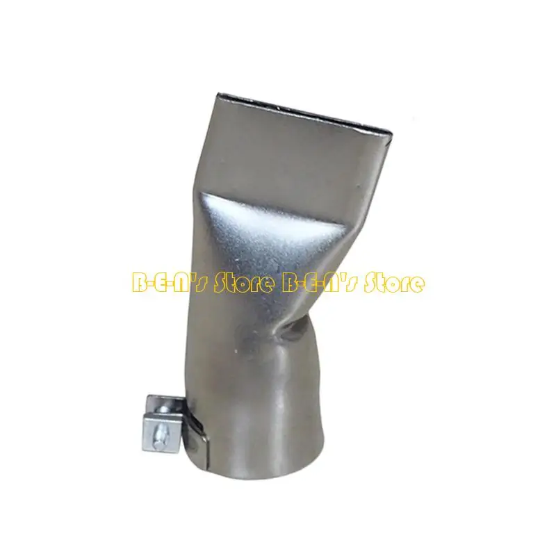 Y1AD Sturdy Stainless Steel Flat Welding Nozzle for Most Hot Air Guns Provide Reliable Heat Distribution For Plastic Solder