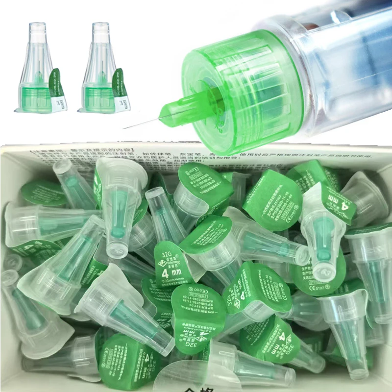 10pcs Magic Pen Tattoo Pen Tips 4/6/8mm 32G/31G Cartridges Pen Tips for Lilly Insulin Injection Medical Aesthetics