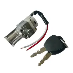 Battery Box Lock Motorcycle Ignition Lock Anti-thieves 69mm Cars with 2 Key Lightweight Battery Cylinder Lock