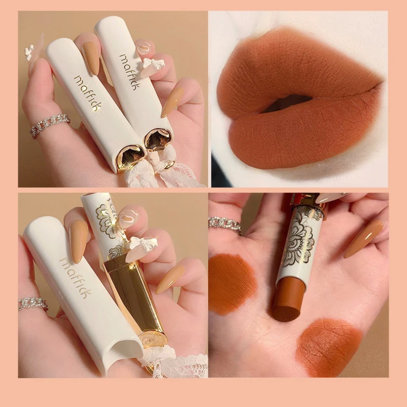 Sweet Lace Velvet Lipstick Matte Long Lasting Waterproof Smooth Lip Makeup Rich Color Easy to Wear korean make up Cosmetics