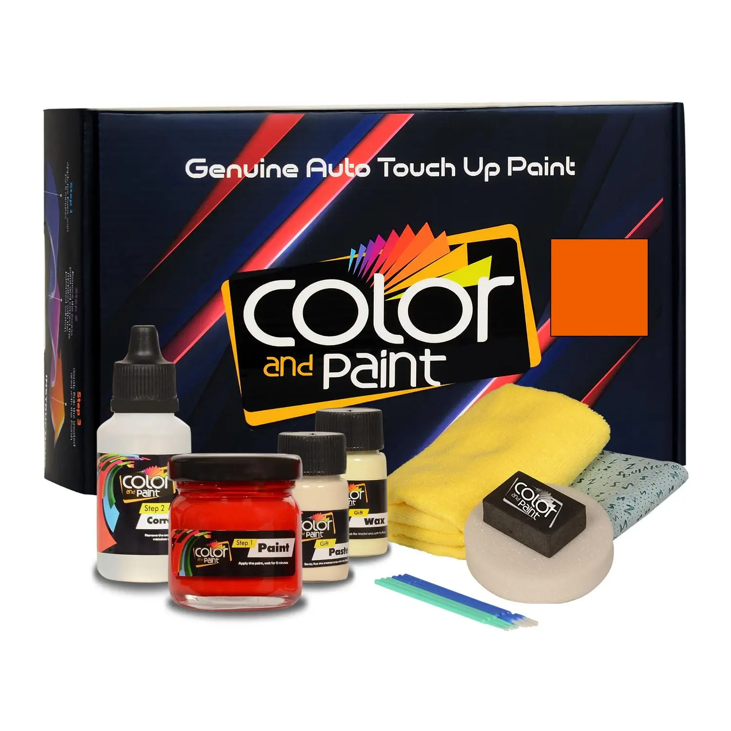 Color and Paint compatible with Hyundai Automotive Touch Up Paint - COMET BLUE - CE - Basic Care