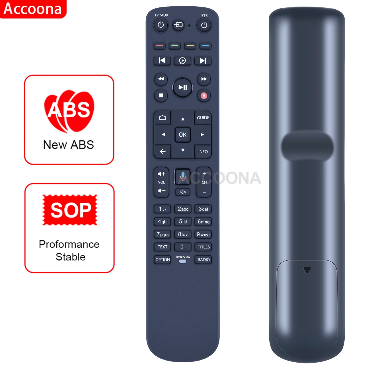 Remote control RC3544413/03BR for AMINO TV