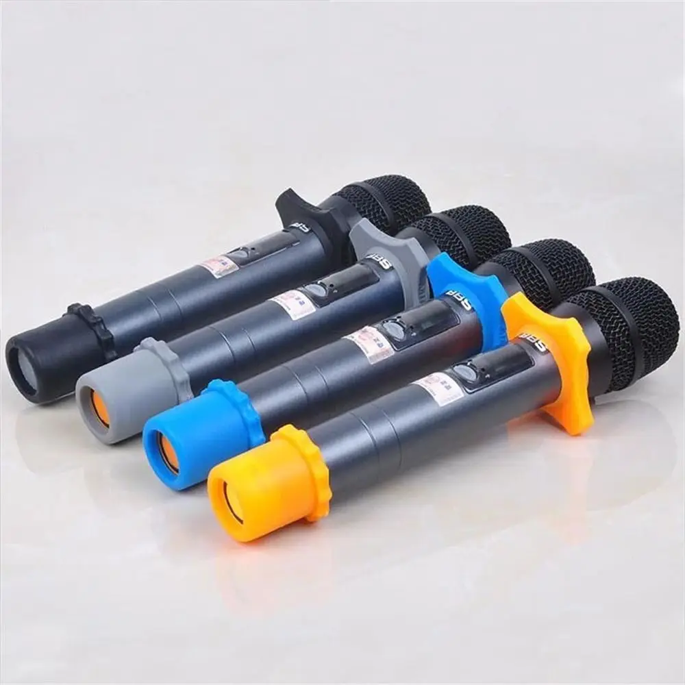 KTV Shakeproof Anti-fall Anti-Rolling Silicone Mic Protection Ring Bottom Rod Sleeve Microphone Holder Microphone Silicone Ring