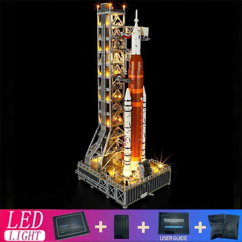 

Diy LED Light Kit For LEGO 10341 Space Launch System（Only LED Light,Without Blocks Model ）