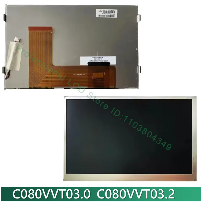 

5E0919606 3V0919606 5g0919606 C080VVT03.0 C080VVT03.2 Original 8 inch LCD Display Screen Panel Car GPS Navigaiton 59.08C15.003
