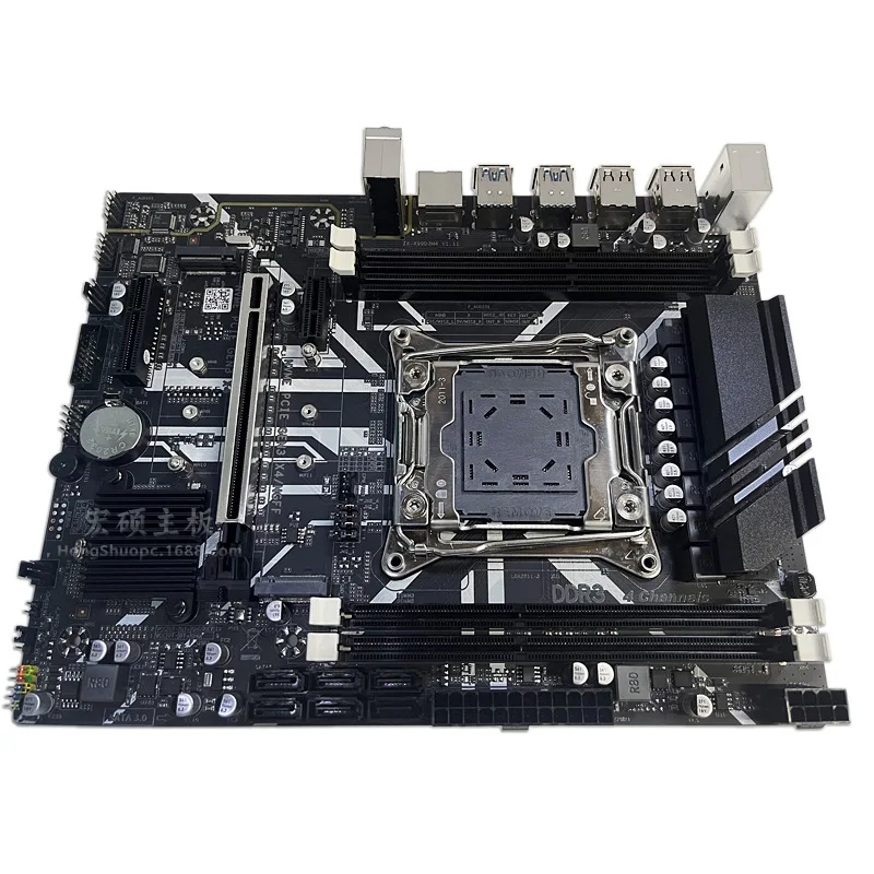 

Brand New X99 Motherboard LGA2011-3 Socket Computer Motherboard DDR3 Quad Channel Memory Supports 2680v4 Kit