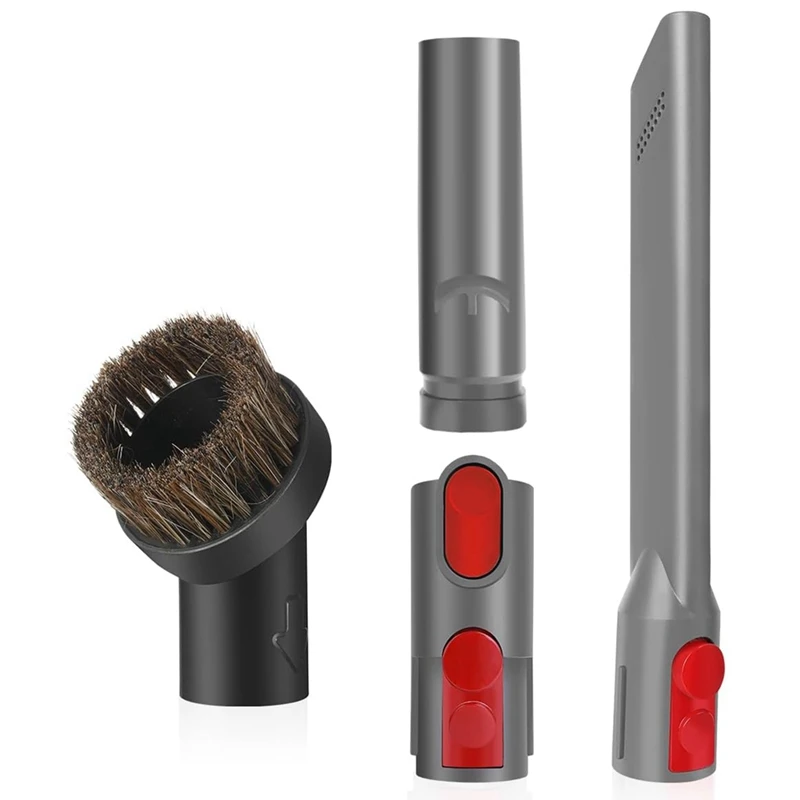 For Dyson V15 V12 V11 V10 V8 V7 Vacuum Cleaner, Crevice Tool Horse Hair Dust Brush Vacuum Accessories
