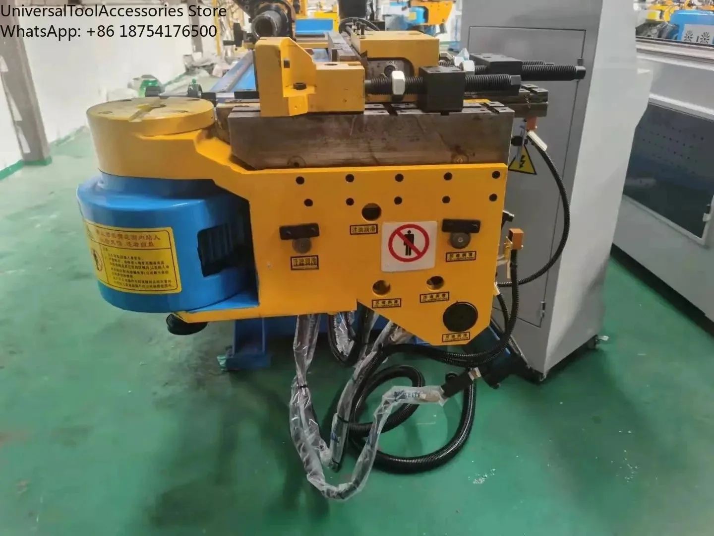 New 38CNC CNC Tube Bender Pipe Bending Machine for Exhaust Metal Stainless Steel Plastic Alloy Tubes for Construction Engin