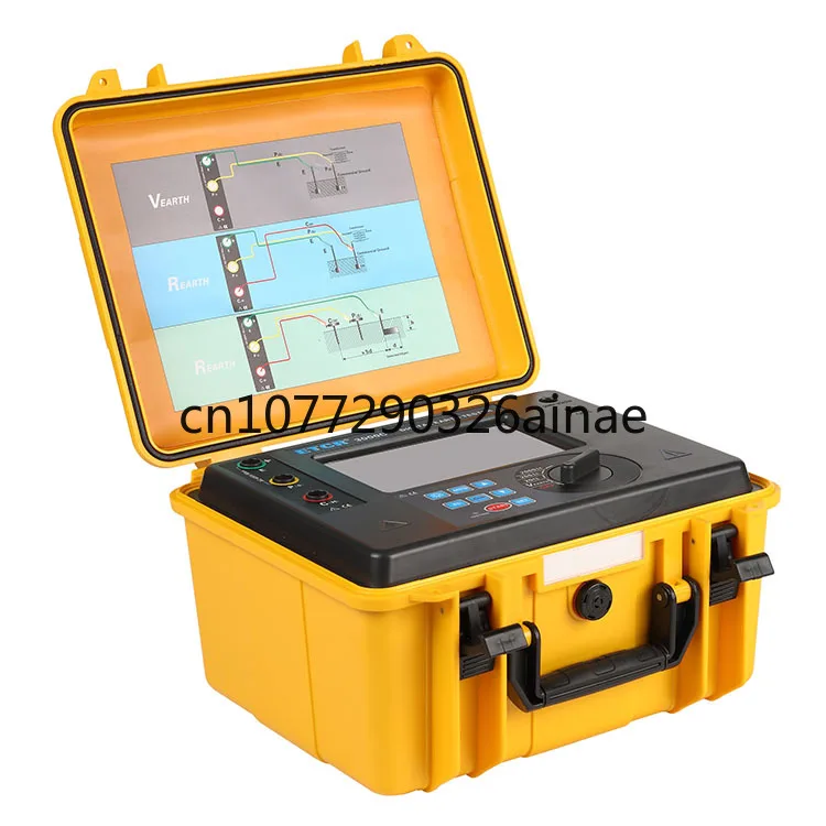 ETCR3000C Large Lcd Display Digital Earth Resistivity Resistance Tester