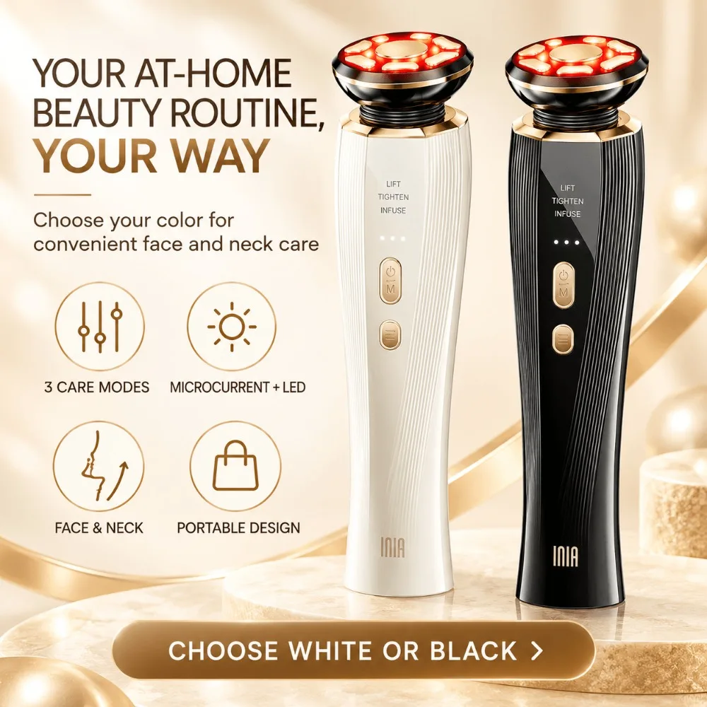3 Mode Microcurrent Facial Device Red Light Face and Neck Beauty Massager USB Rechargeable Portable Skin Care Tool for Home Use view 6