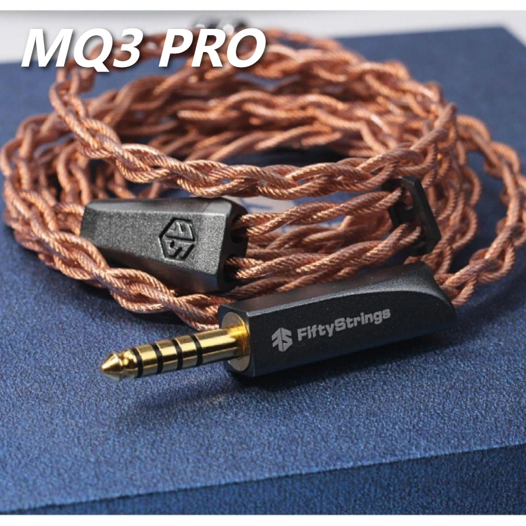 

FiftyStrings MQ3 PRO Upocc 7N single crystal copper 448-core 0.78 2pin/mmcx balanced headphone upgrade cable