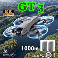 Gt3 Mini Drone 8k 180° ESC Camera Optical Flow Positioning WIFI Aerial Photography Remote Control Aircraft G-safe Drone