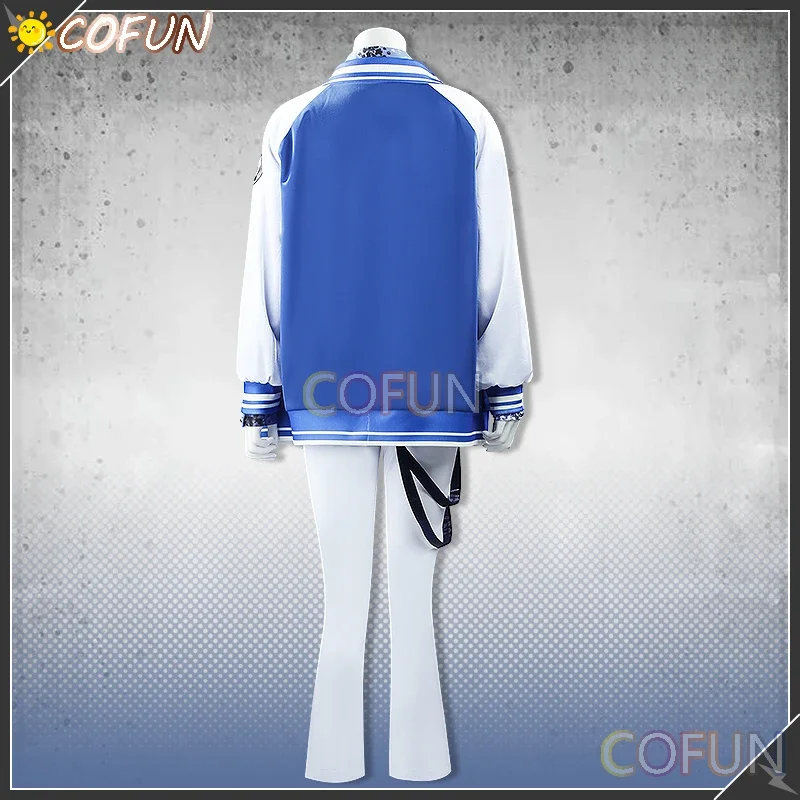 COFUN [Customized] Nijisanji Vtuber Koyanagi Rou Cosplay Costume Halloween Outfits Men New Suit Uniform