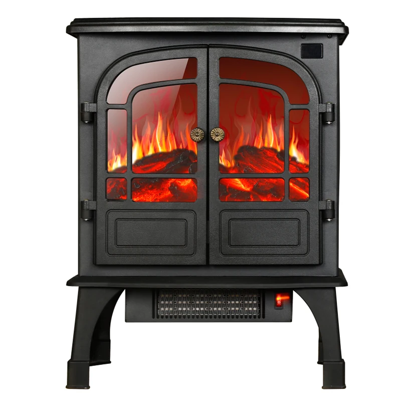 Fireplace Heater 3D Simulated Flame Heater Stove