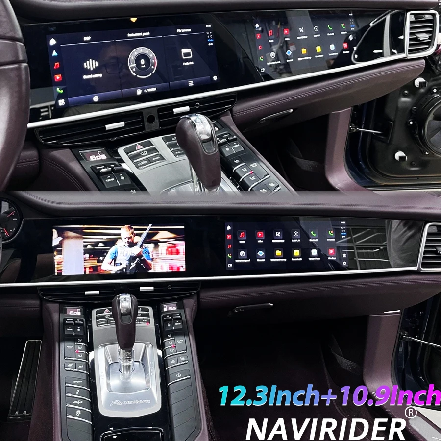 

Android 13 Car Multimedia Video Player HU For Porsche Panamera 970 2010-2016 Upgraded Carplay 12.3Inch+10.9Inch Dual Screen