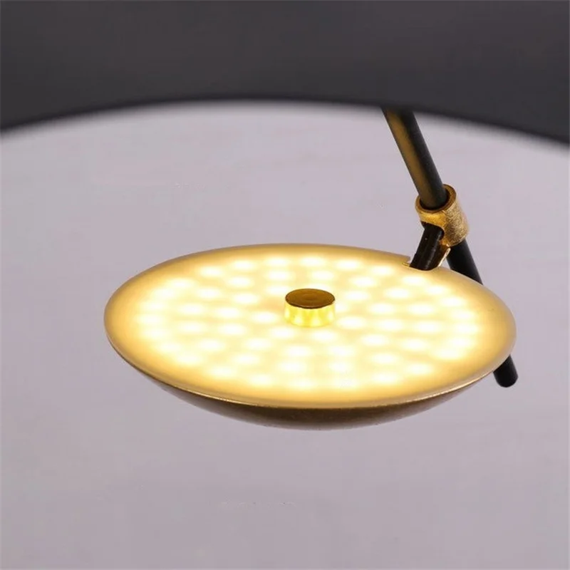 Modern Luxury Creative Led Chandelier Metallic Texture Hanging Light Suitable For Living Room Dining Room Bedroom Chandeliers