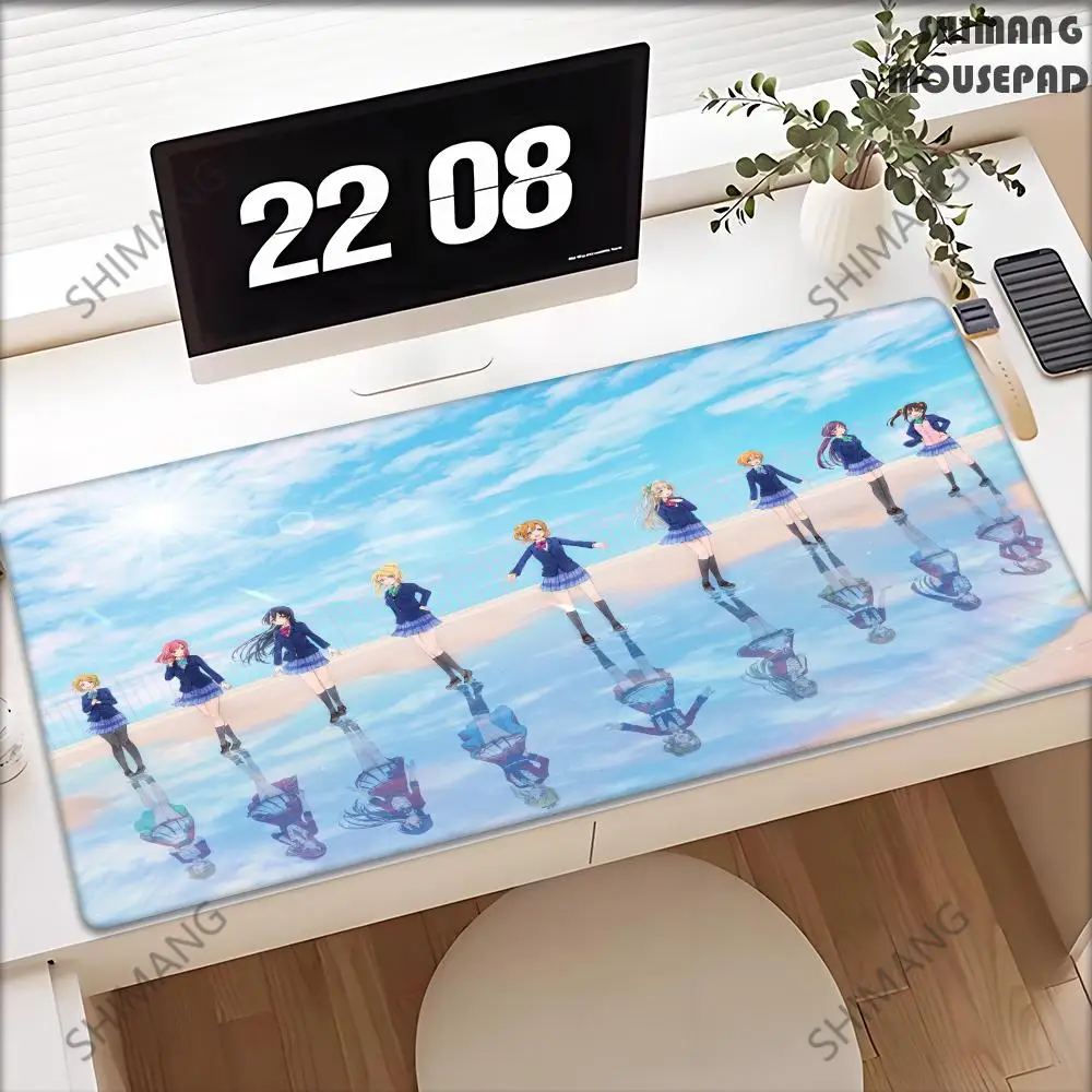 Love Live School Idol Project Mouse Pad Keyboard Mousepad large 1000X500 mm Desk Mat PC Gamer Office Carpet Home Table pad