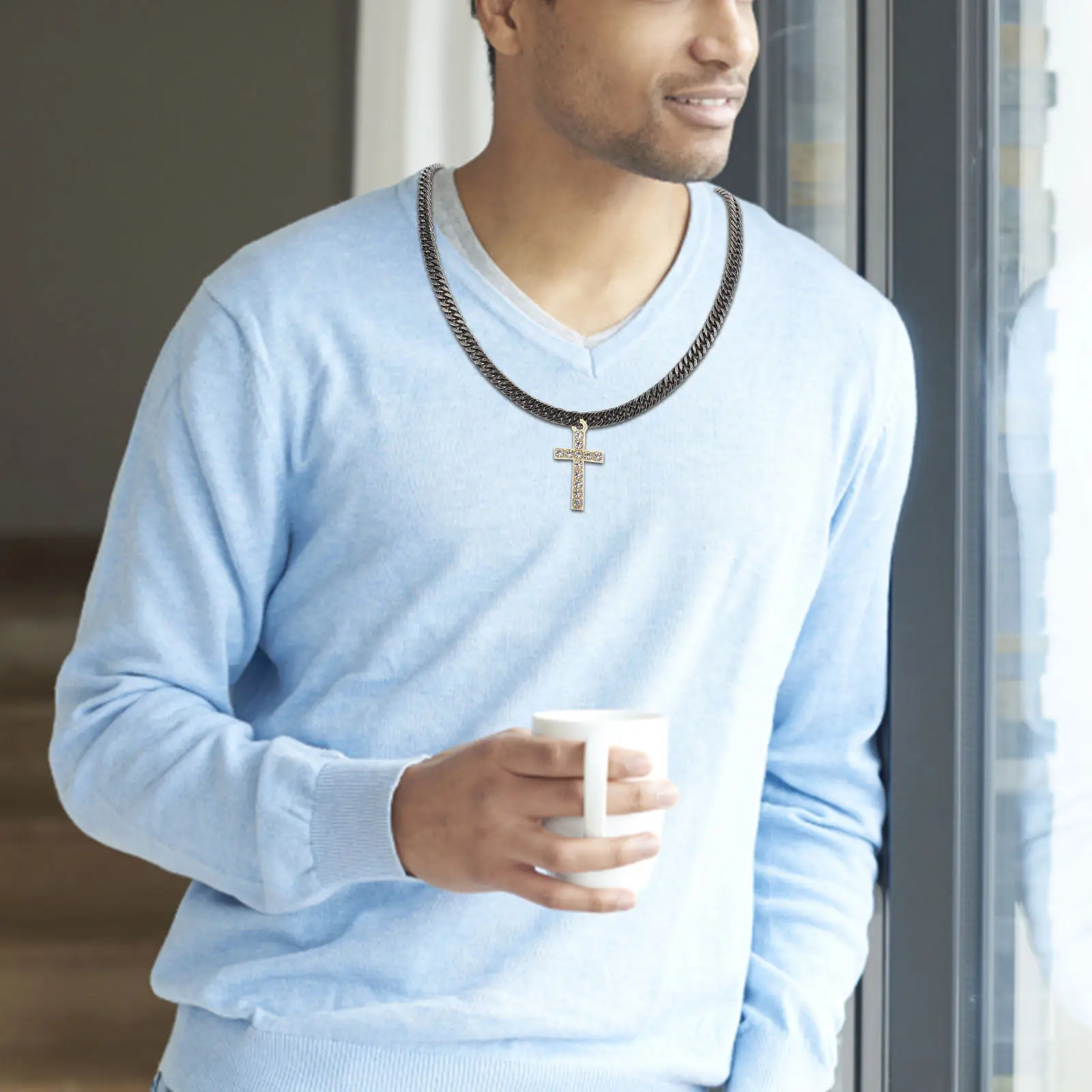 

10Pcs Cross Shape Alloy Pendants DIY Jewelry Making Supplies Simple Elegant Design Home Decor Gift Bracelet Necklace Decoration