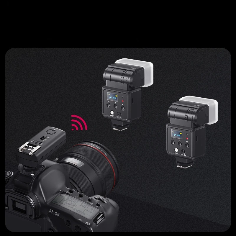 

TT01 Wireless Flash Starter Camera Universal SLR Micro Single Camera Hot Shoe Flash Shadow