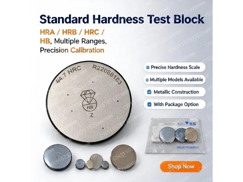 Rockwell Hardness Test Block HRA HRB HRC Standard Calibration Block for Hardness Tester