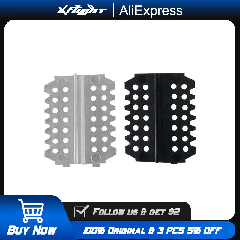 

XFlight 20PC Super Lightweight Hinges White/Black for RC Airplane Helicopter Foam Model DIY Repair Replacement Accessories Parts