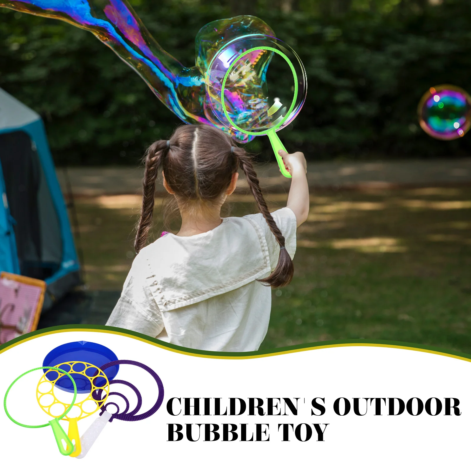 The Bubble Tool Parent-child Children's Toys Bubbles Maker Plastic Party Favors