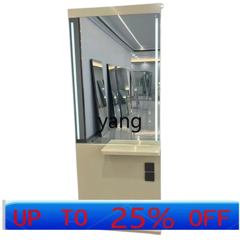 LTT Mirror Dyeing and Perming Mirror Stand for Hair Salon, Simple Modern Haircut