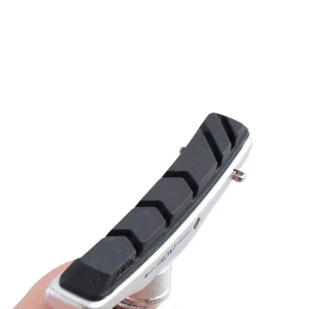 Durable Rubber Sheet Replaceable Bicycle Brake Aluminum Bicycle Brake Pads Bicycle Brake Blocks Bike Brake Shoes V-Brake Pads