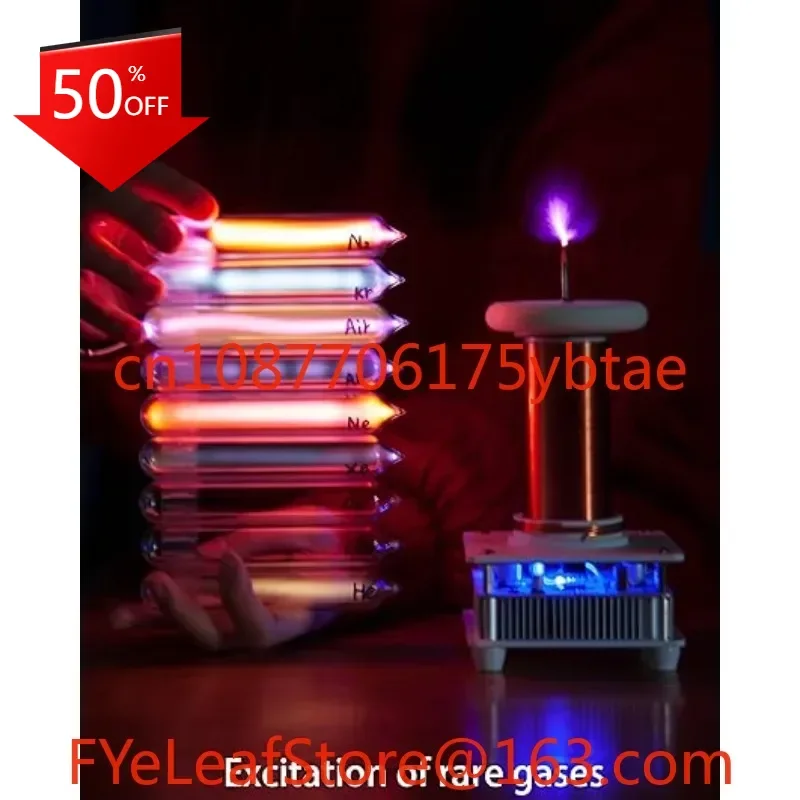 99.999% pure rare luminescent gas element seriesMulti piece sealed glass tube containing