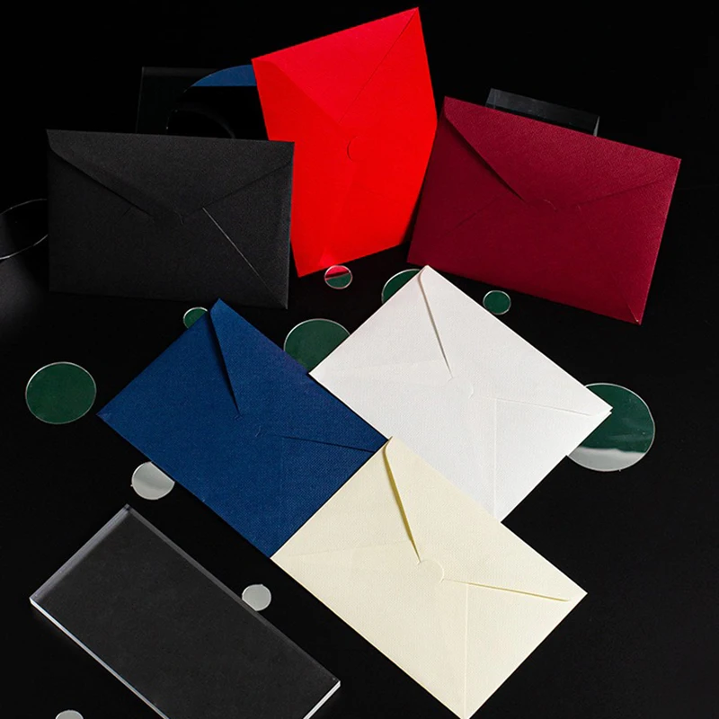 

20Pcs 17.5x12.5cm Embossed Linen Envelope Invitation Packaging Envelopes Colored Paper Envelope for Wedding Party Supplies