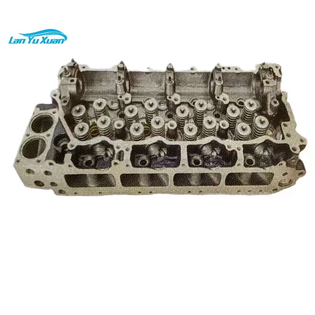 4HK1 excavator high-quality cylinder head assembly-3