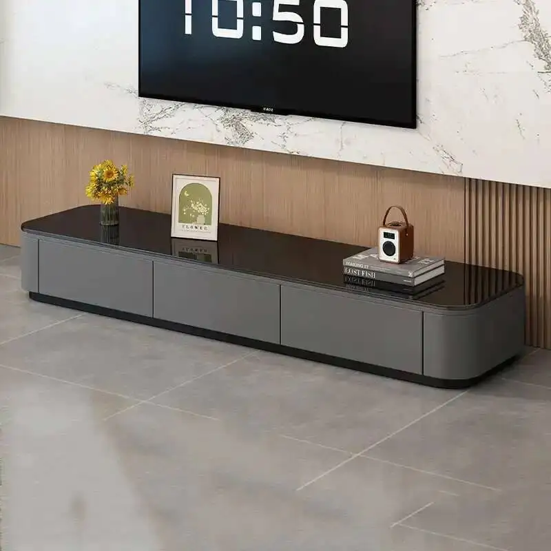 

Stands Universal Mobile Living Room Modern Tv Luxury Drawers Shelf Tv Table Designer Storage Muebles Para Tv Trendy Furniture