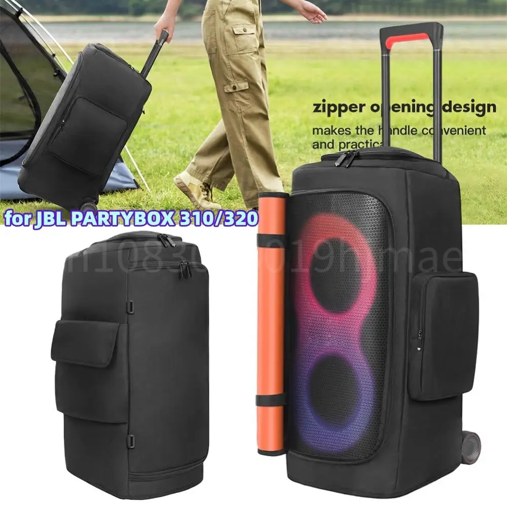 Housse anti-poussière pour haut-parleur Portable JBL PARTYBOX 310/320, sac de rangement pour haut-parleur rembourré Double face, étui de protection de voyage
