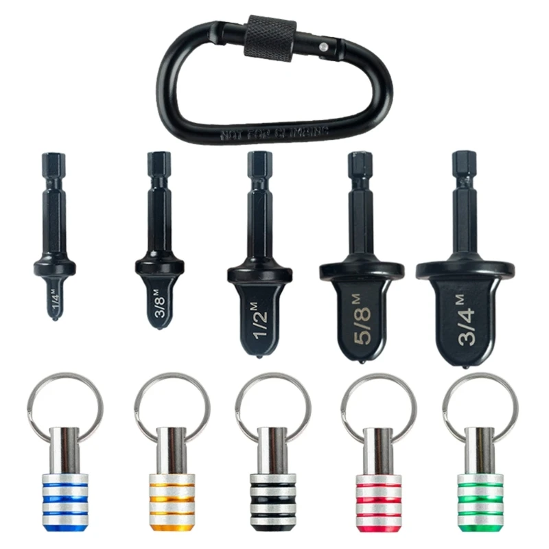 Air Conditioner Pipe Repair Swaging Tool 5/6 Carbon Steel Expanders Bit with Convenient Hexagonal Shank Bit Dropship
