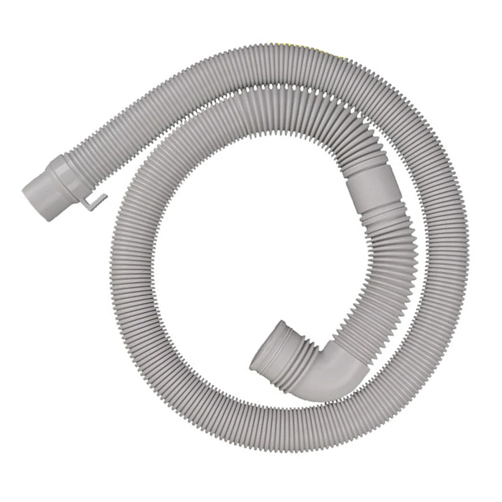 Flexible Washing Machine Drain Hose for Front Load Models Compatible with Multiple Part Numbers 1.2m and 1.5m Lengths