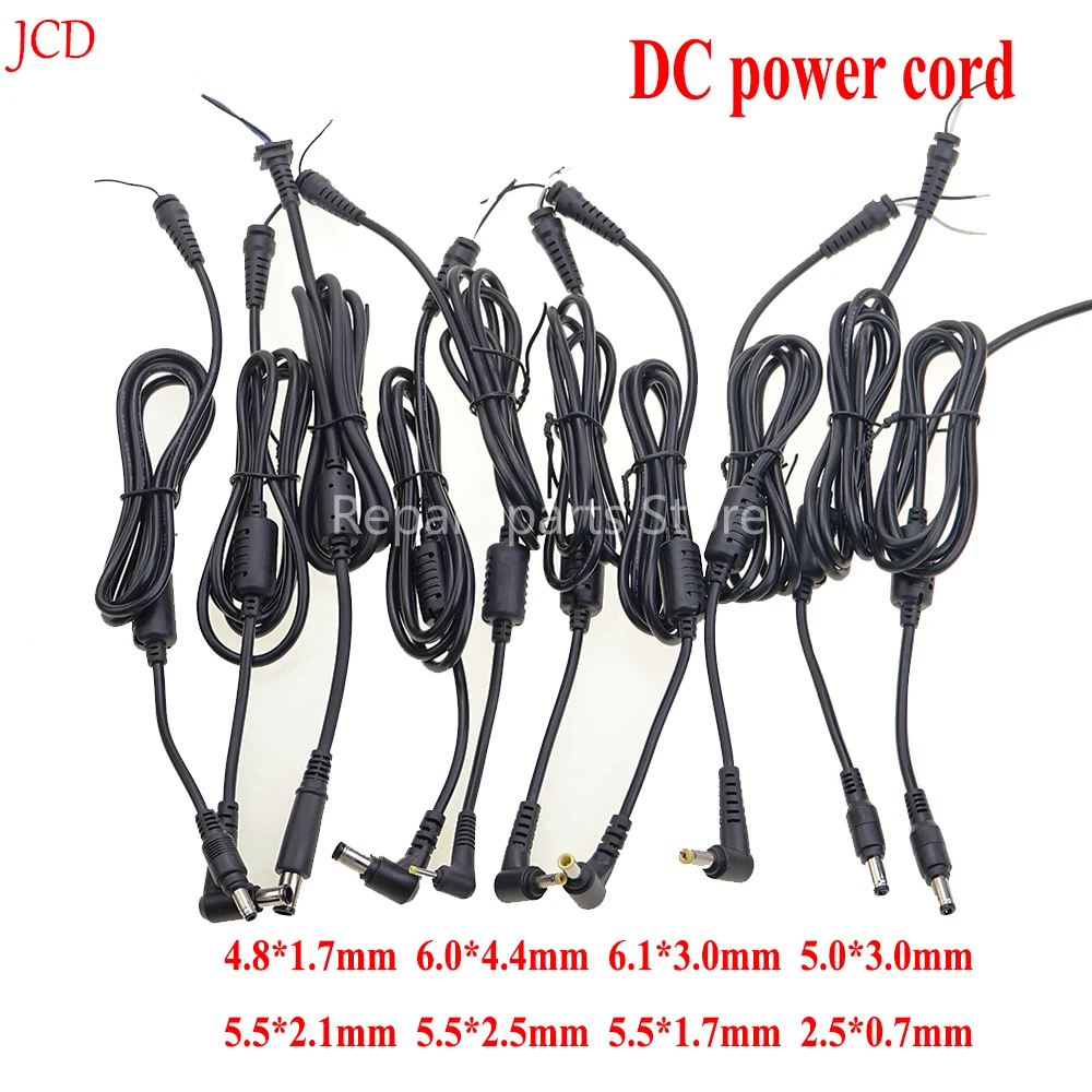 For Samsung HP Dell Sony Toshiba Asus Acer Lenovo DC Power Cable Cord Connector DC Jack PlugCharger Adapter Power Supply Cable